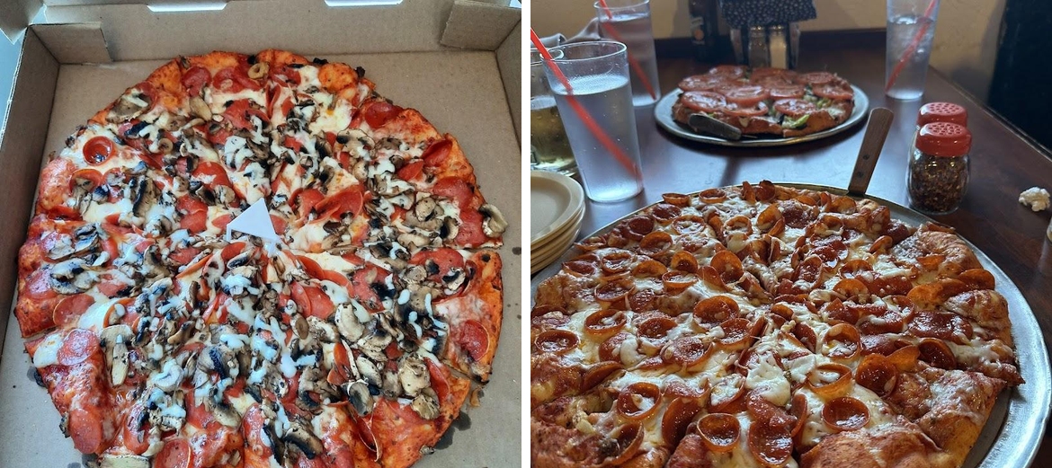 Dave's Pizza Menu